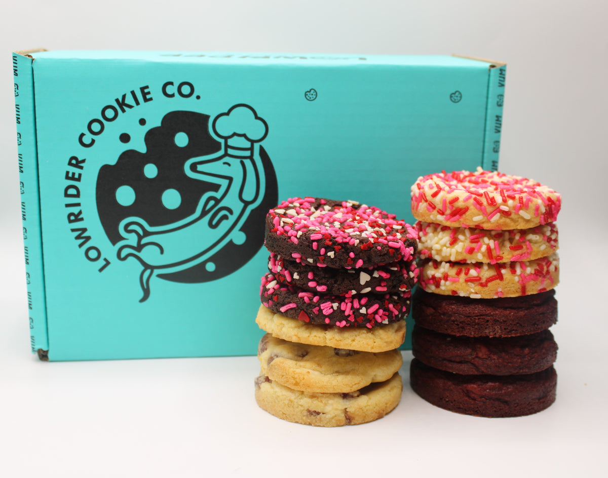 Cookie Rider 282 Valentine's Day Cookies – Lowrider Cookie Company